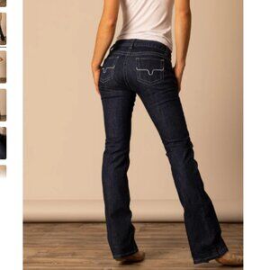 Women’s Kimes Ranch Low-Rise Dark Wash Bootcut Jolene Jeans 2/30